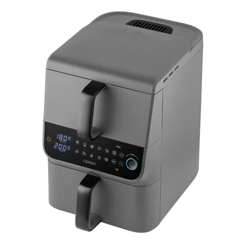 Аэрогриль Raven EFN012, низкожирный, вертикальный, 2500 Вт, 10 л