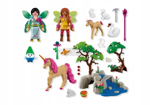 PLAYMOBIL 72067 WYCIECZKA WRÓŻEK jednorożce, zestaw dla dzieci +4 lata