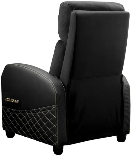 Sofa gamingowa COUGAR Elite Czarno-złoty
