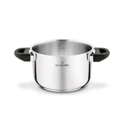Garnek nierdzewny z pokrywką Starke Pro Sante 2,7 l