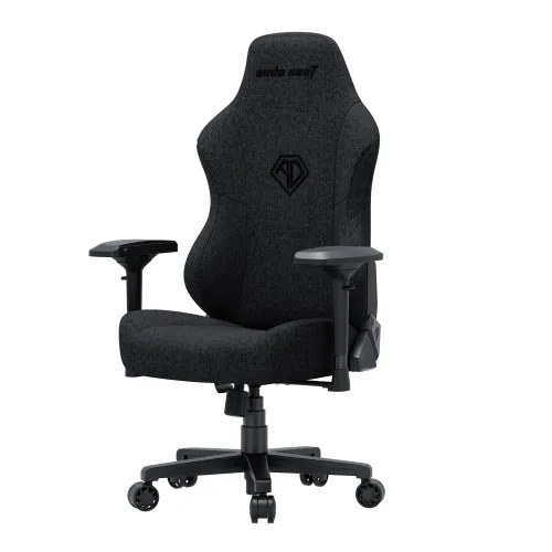 Fotel Anda Seat Phantom 3 Pro L Gamingowy do 120kg Tkanina Ciemnoszary