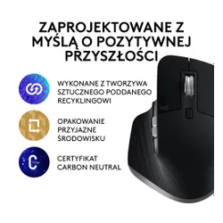 Myszka Logitech MX Master 3S dla Mac - grafitowy