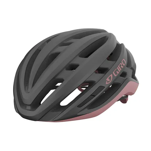 Kask rowerowy Giro Agilis Integrated MIPS matte metallic coal/dusty rose
