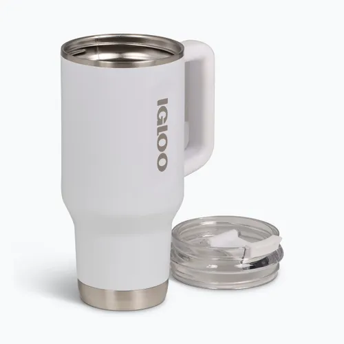 Kubek termiczny Igloo Travel Flip n' Sip 960 ml white