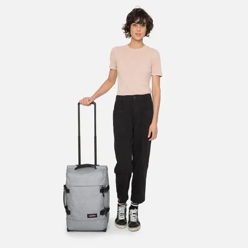 Eastpak Tranverz S Tekerlekli Çanta-Pazar gri