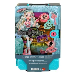 LALKA MONSTER HIGH STRASZYSEKRETY S7 Lagoona Blue wakacje zestaw z walizką