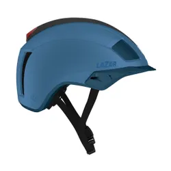 Kask rowerowy LAZER Next KinetiCore Niebieski Miejski z lampką (rozmiar L)