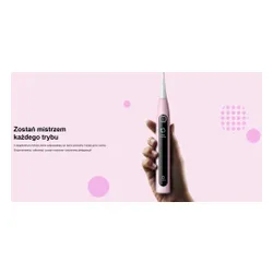 Szczoteczka soniczna OCLEAN X Kids S Różowy + etui