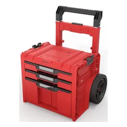 Skrzynka narzędziowa QBRICK System PRO Cart 2.0 Plus Drawer 3 Red Ultra HD Custom