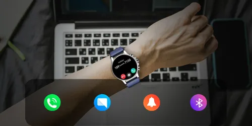 Smartwatch IMIKI Holo Ultra Srebrny