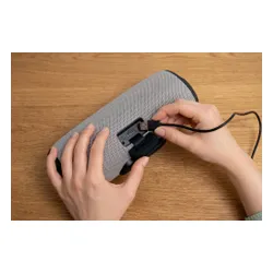 Głośnik mobilny XMUSIC BTS860 Bluetooth, Moc 40W, IP66, Akumulator 5000 mAh,  Radio FM, Szary
