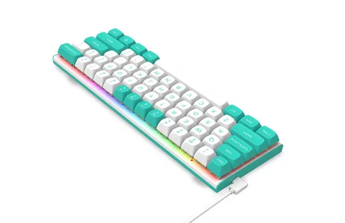 Klawiatura magnetyczno-mechaniczna Redragon K683WB-RGB FIDD Biało-zielony