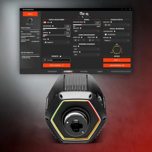 Podstawa kierownicy Thrustmaster T818 Black Edition Direct Drive 10Nm do PC