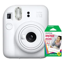 Aparat Fujifilm Instax Mini 12 Biały + wkłady 10szt