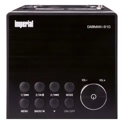 Radioodbiornik Imperial DABMAN i610 Radio FM, DAB+ Internetowe Wi-Fi Bluetooth Czarny