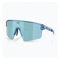 Okulary przeciwsłoneczne Bliz P004 Small transparent blue/smoke ice blue multi