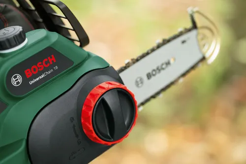 Piła łańcuchowa akumulatorowa BOSCH 18V UNIVERSALCHAIN 18 2,5AH + ŁAŃCUCH 06008B8004