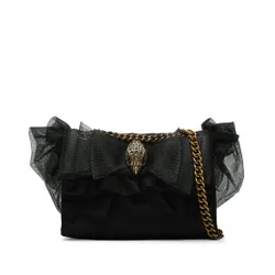 Kurt Geiger 690-Ruffle Mini Kensington 9963000609 Geantă Neagră