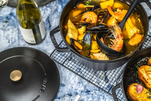 Zestaw garnków Staub 40508-383-0 Indukcja Żeliwo 3 elementy
