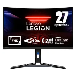 Monitor Lenovo Legion R27fc-30 (67B6GAC1EU) 27" Full HD VA 240Hz 0,5ms MPRT Zakrzywiony Gamingowy