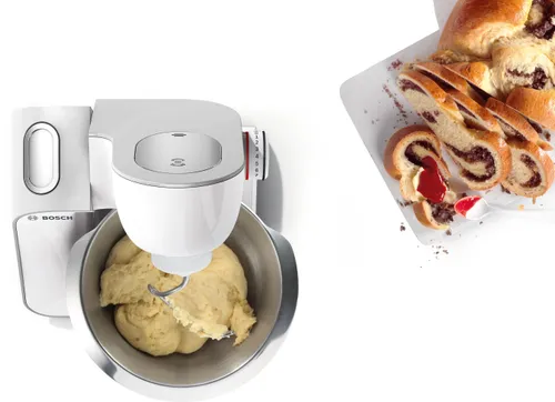 Robot kuchenny planetarny BOSCH MUM58231 1000W z rozdrabniaczem, maszynką do mięsa i blenderem kielichowym