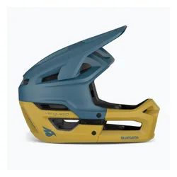 Kask rowerowy Bluegrass Vanguard blue ochre matt
