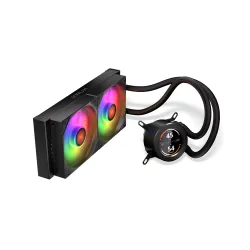Chłodzenie Krux HydroGlance 240 ARGB LCD Czarny