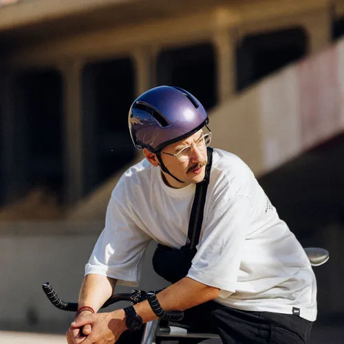 Kask rowerowy HJC Calido purple violet