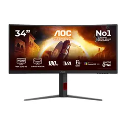 AOC CU34G4CA - 180Hz | UWQHD | Fast VA | 34''