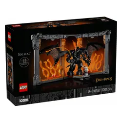 LEGO Klocki Icons 10367 Władca pierścieni: Book nook z Balrogiem