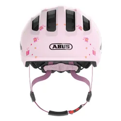Kask rowerowy ABUS Smiley 3.0 LED Princess Różowy dla Dzieci (rozmiar M)