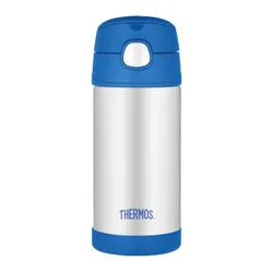 FUNtainer termos dziecięcy ze słomką Thermos - niebieski