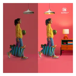 Lampa biurkowa WiZ Squire RGB