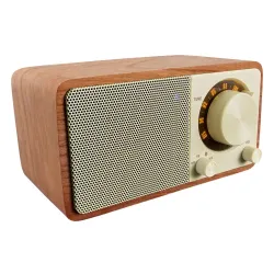 Radioodbiornik Sangean GENUINE MINI WR-7 Radio FM Bluetooth Orzech