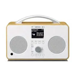 Radioodbiornik Lenco PIR-645 Radio FM DAB+ Internetowe Bluetooth Biały