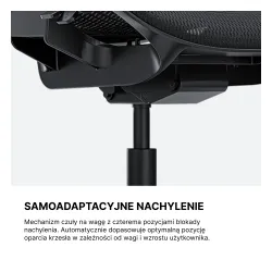 Fotel Anda Seat X-Air Pro XL Gamingowy do 120kg Tkanina Czarny