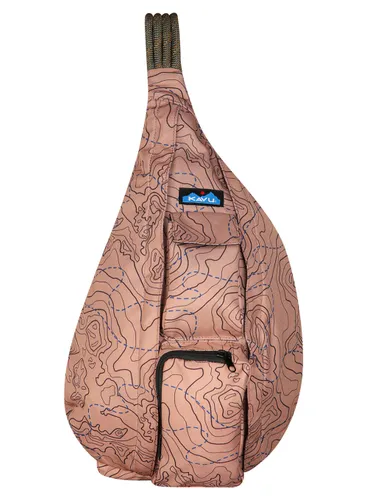 Рюкзак на одно плечо Kavu Rope Sling - sea map