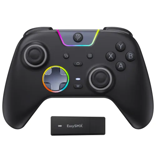 Pad EasySMX X05Pro do Nintendo Switch, PC Bezprzewodowy Czarny