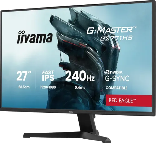 iiyama G-Master G2771HS-B1 Red Eagle - 240Hz | Full HD | Fast IPS | 27''