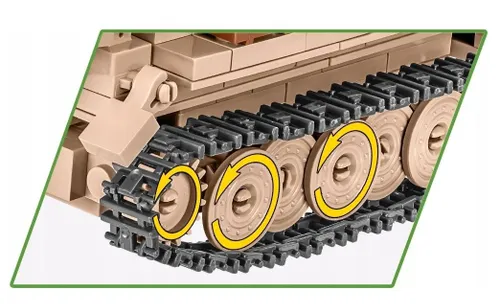 Конструктор COBI Sd.Kfz 10 Demag D7