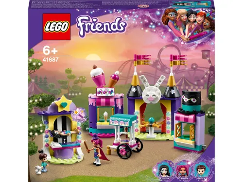 LEGO Friends Magiczne stoiska w wesołym miasteczku 41687