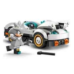 LEGO 77118 Sonic the Hedgehog Silver w samochodzie kontra Knuckles w monster trucku