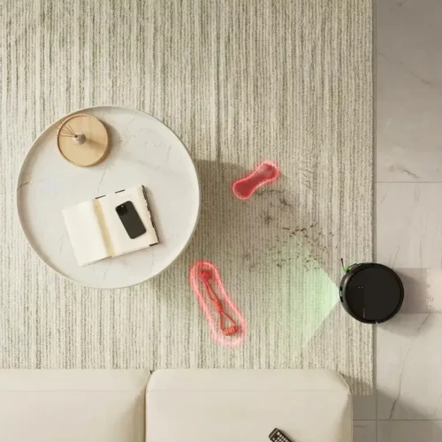 Robot sprzątający iRobot Roomba 575 Combo Funkcja mopowania Stacja oczyszczająca Tworzenie mapy pomieszczenia Funkcje AI Czarny