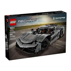 LEGO Technic 42173 Szary hipersamochód Koenigsegg Jesko Absolut