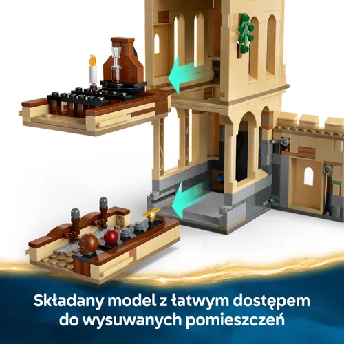 LEGO 76447 Harry Potter Zamek Hogwart: lekcja latania na miotle