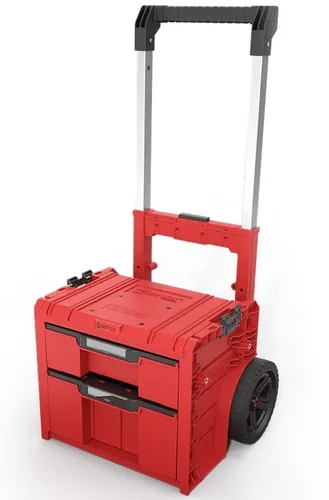 Skrzynka narzędziowa QBRICK System PRO Cart 2.0 Plus Drawer 2 Red Ultra HD Custom