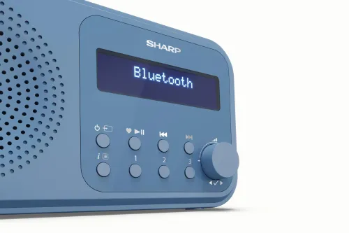 Radioodbiornik Sharp Tokyo DR-P420 Radio FM DAB+ Bluetooth Niebieski