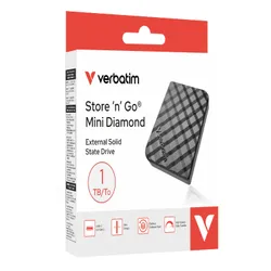Dysk VERBATIM Store 'n' Go Mini Diamond 1TB SSD
