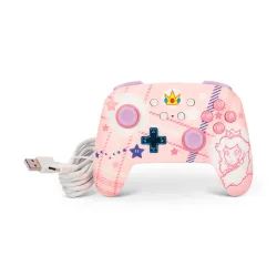 Pad PowerA Enhanced Princess Peach Plaid do Nintendo Switch Bezprzewodowy