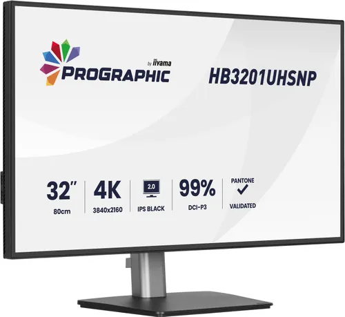 Monitor IIYAMA ProGraphic HB3201UHSNP-B1 31.5" 3840x2160px IPS 4 ms
